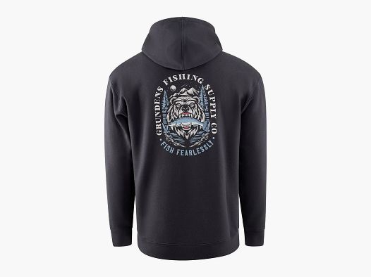 Grundens Bear Essentials Hoodie Black XL
