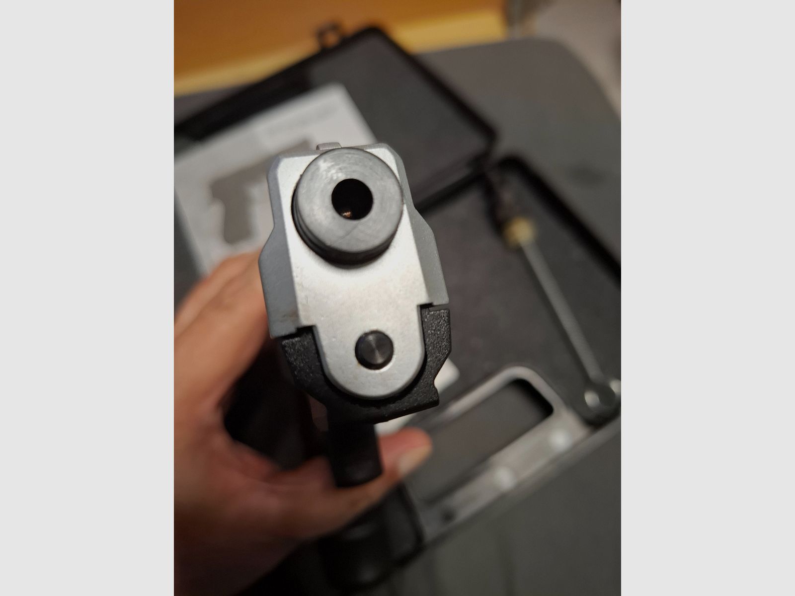 Zoraki 2918 Matt Chrom  9mm P.A.K.   "NEUWERTIG", Bild 5 von 6