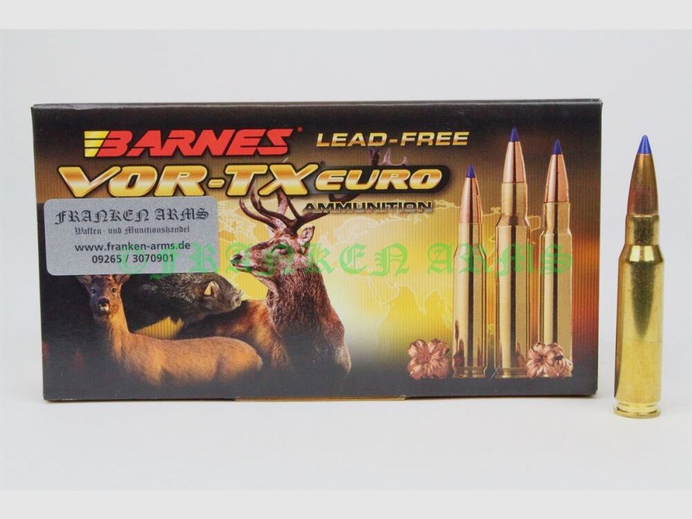 Barnes VOR-TX .308 Win. TTSX 168gr. 10,9g 20 Stück Staffelpreis