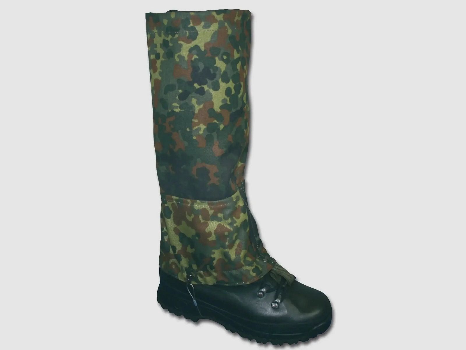 Heim Heim Gamaschen Pro flecktarn mit Stahlseil