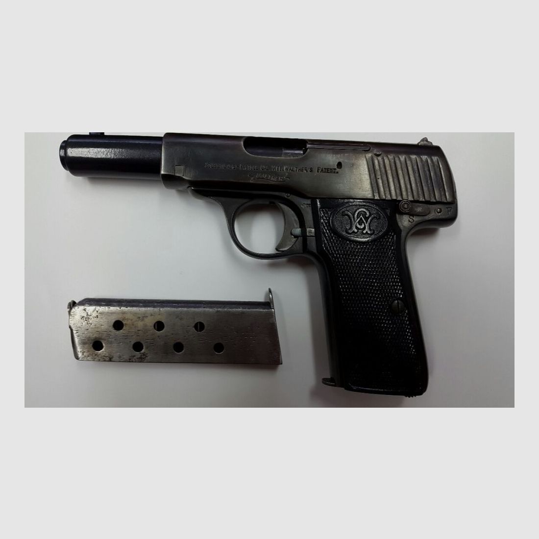 Walther mod. 4 z wyrzutem lewostronnym