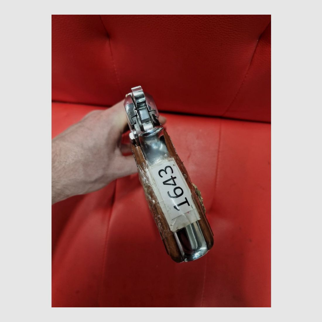 LUGER M80 CHROME, 9x19mm (OCCASION), billede 1 af 3