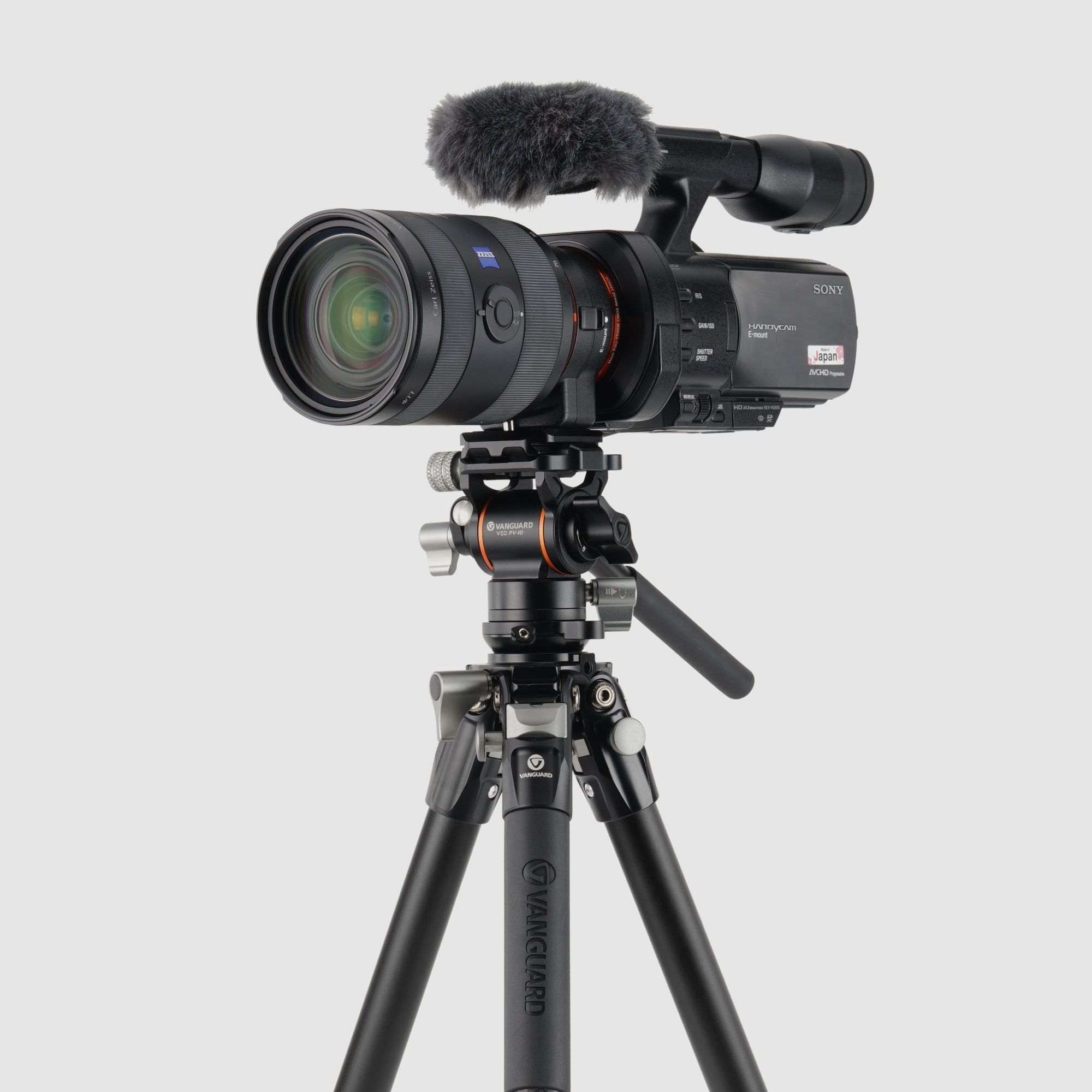 Vanguard World Alta Pro 3VLT 235AV10 – Kompakt aluminiowy statyw wideo, głowica Veo PV-10, zdjęcie 7 z 8