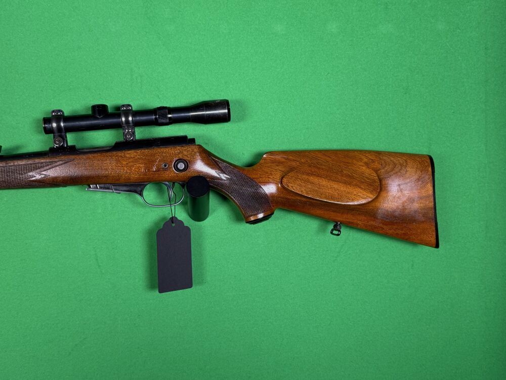 Carl Walther small caliber repeater with scope