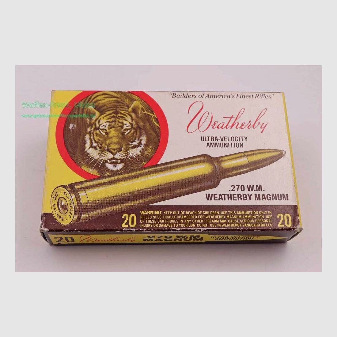 Weatherby - USA Büchsenpatronen