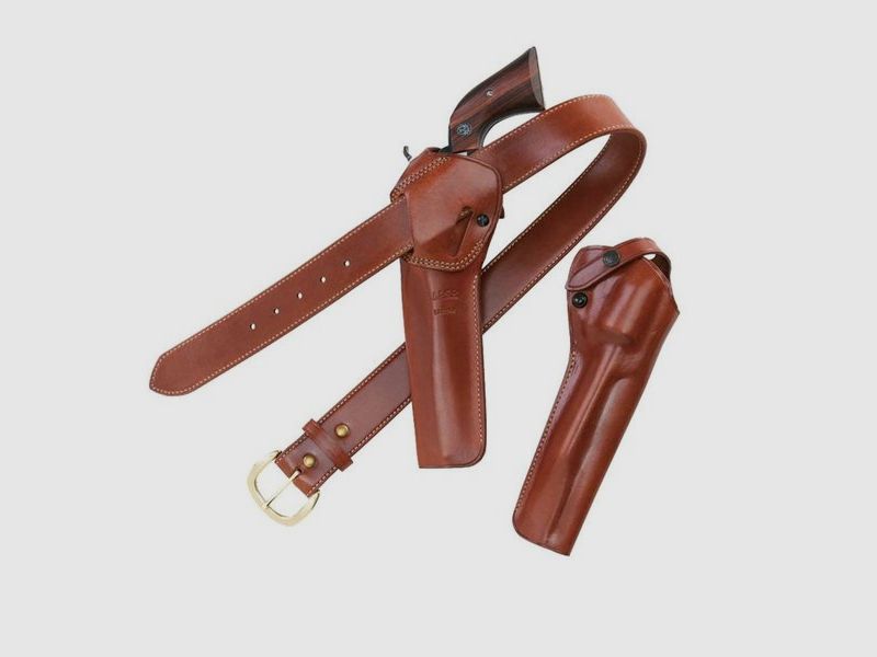 GALCO INTERNATIONAL SINGLE ACTION OUTDOORSMAN RUGER® SPR BLKHK® 5 1/2″ -TAN-LH