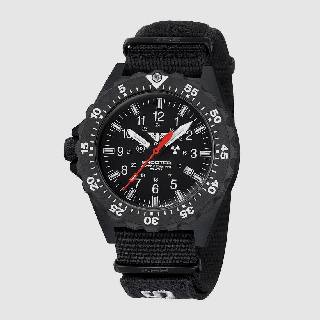 KHS Armbanduhr Shooter MKII Field Natoband XTAC