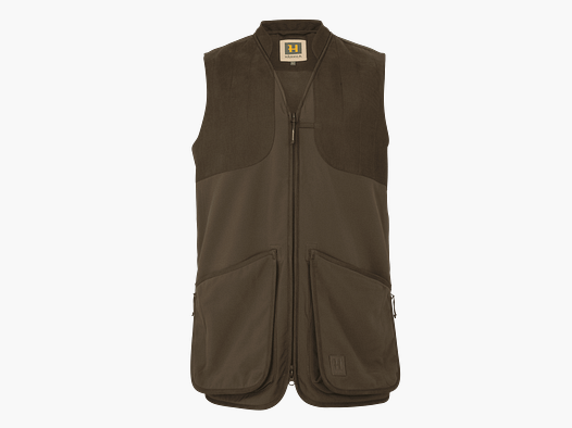 Härkila Skye Chaleco de Tiro para Hombre Willow Green/Shadow Brown 58