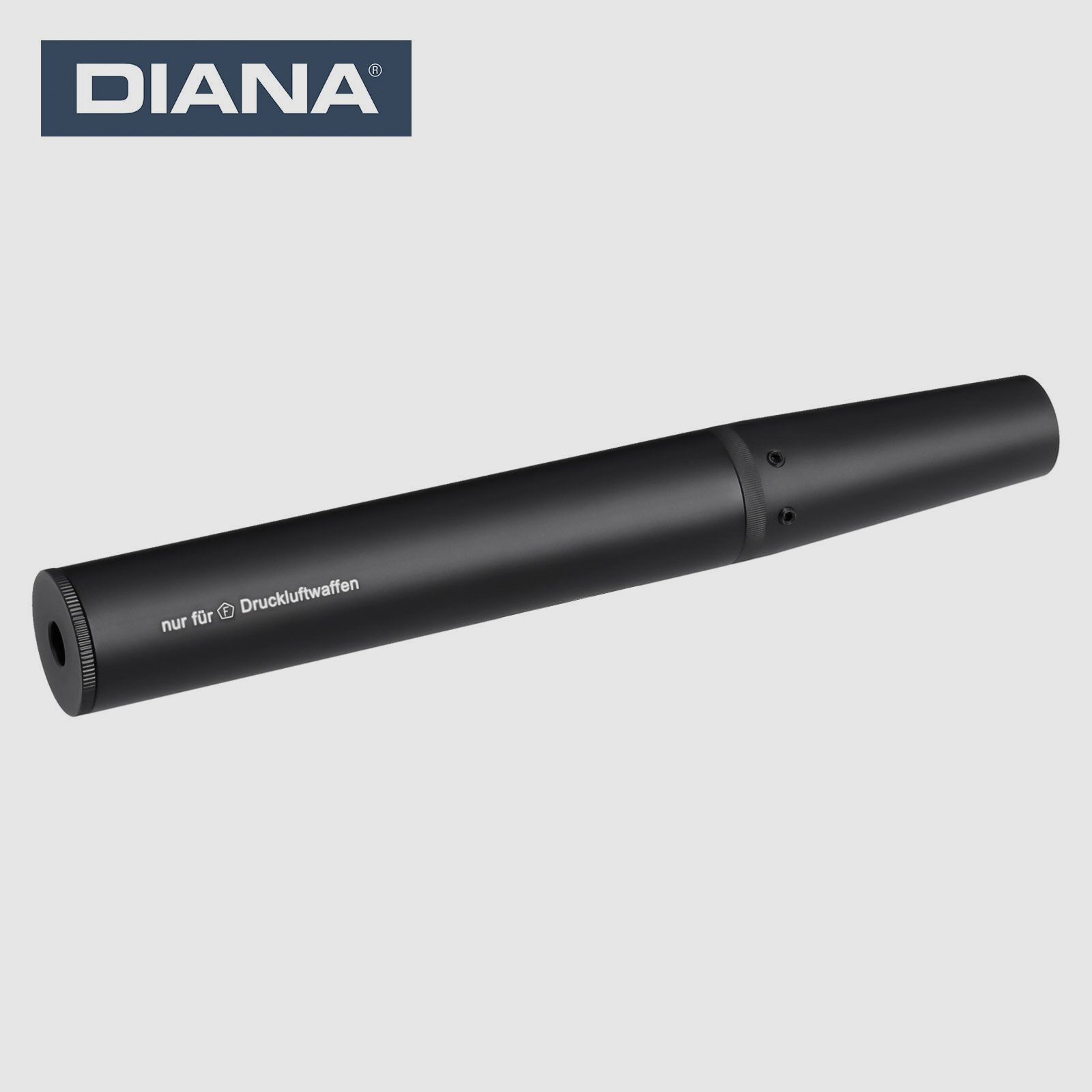 Diana Schalldämpfer zum Aufstecken #477 ca. 21 mm für Luftgewehre (P18)