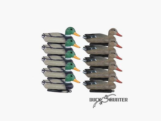 Formen von Stockenten Duck Hunter x10