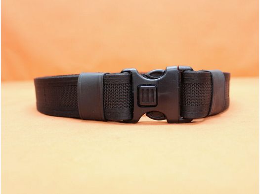 Höppner & Schumann/H&S H&S/ Höppner&Schumann Ausrüstungskoppel 40mm schwarz mit Innen- und Außenkoppel Größe S