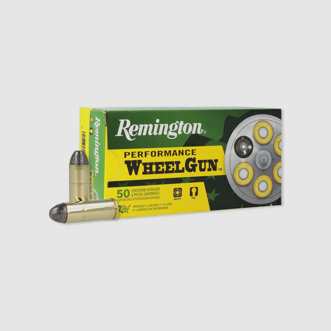 Büchsenmunition REMINGTON Performance WheelGun – 45 Colt – 250 grains – LRN, Bild 1 von 2