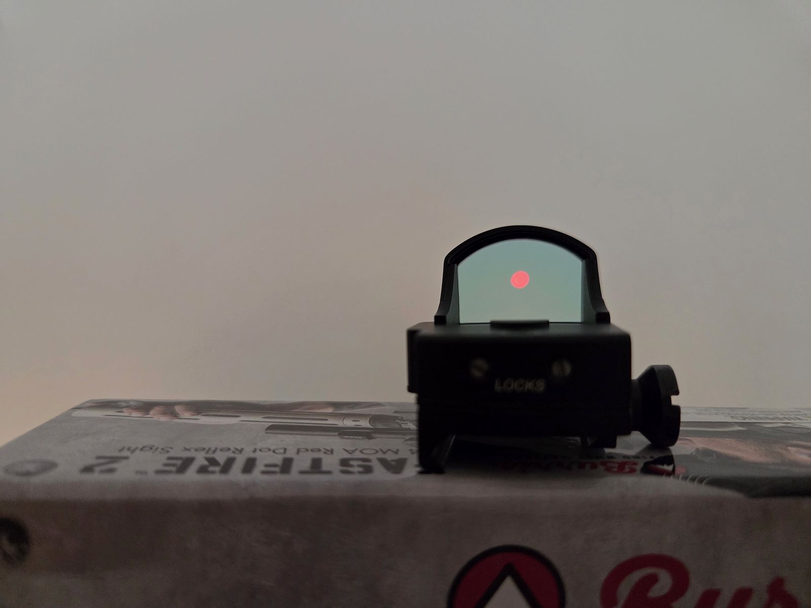 Burris Fast Fire II 2 red dot sight brightness sensor Picatinny