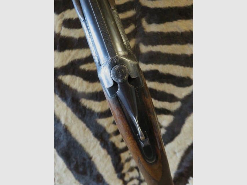 Bockdoppelflinte BROWNING B25 Game Gun Kal. 12/70 englischer Schaft, Ejektoren, Bild 7 von 12