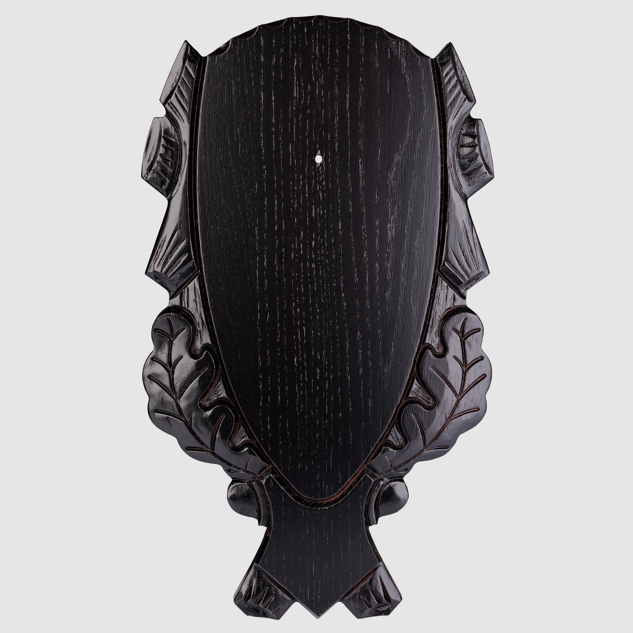 Hirschschild Eiche geschnitzt dunkel