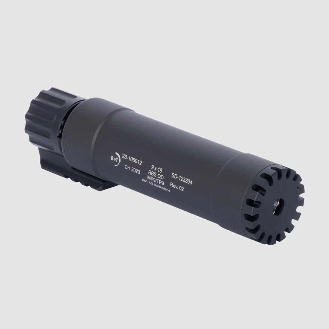 B&T Demper RBS MP9 / TP9 QD, 9x19mm, afbeelding 1 van 2