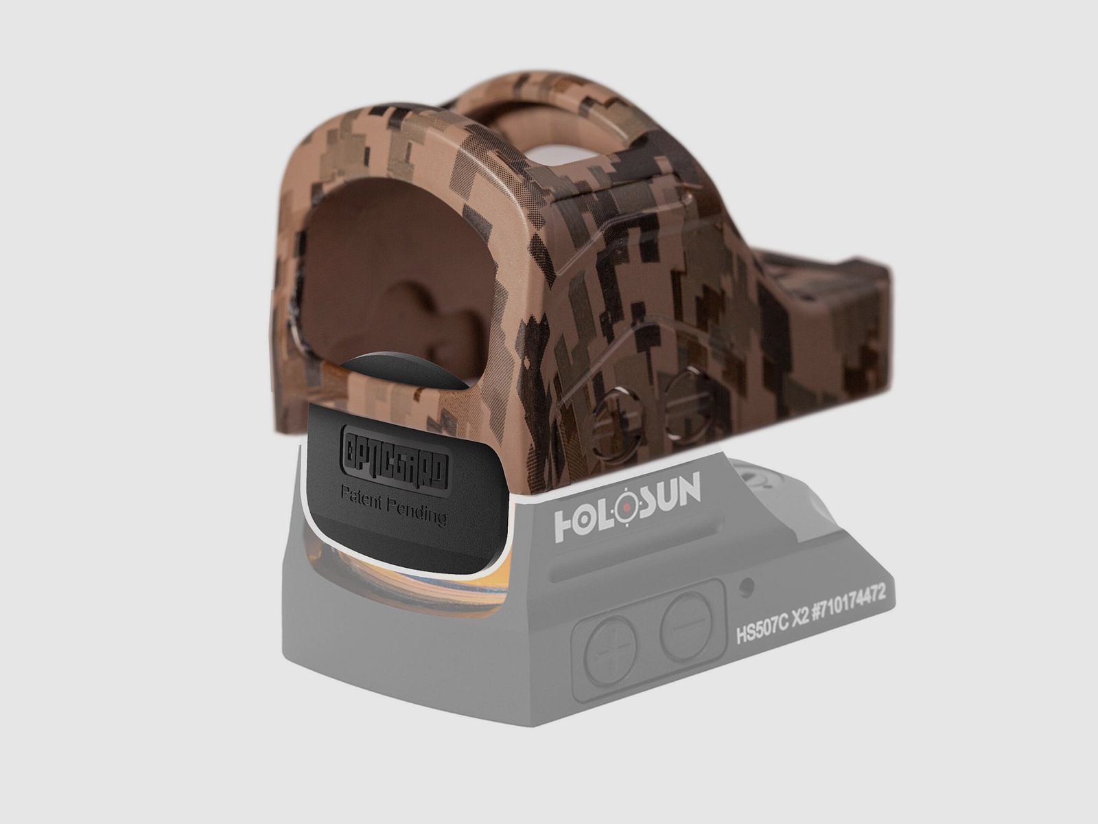 OPTICGARD - HOLOSUN SCS-MOS-GR - FDE Camo