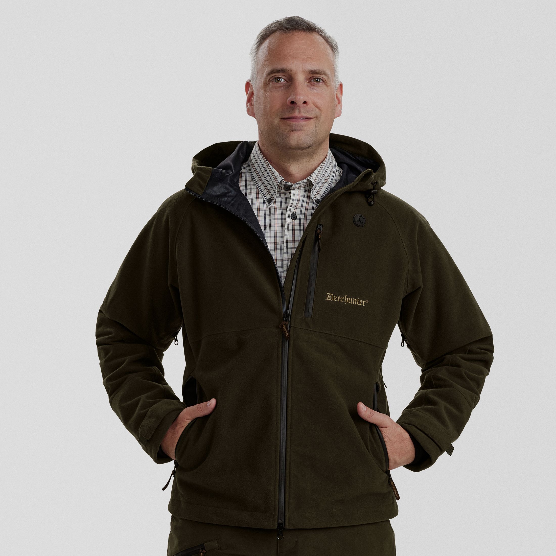 PRO Gamekeeper Jacke - Kurz - Peat – Größe: L