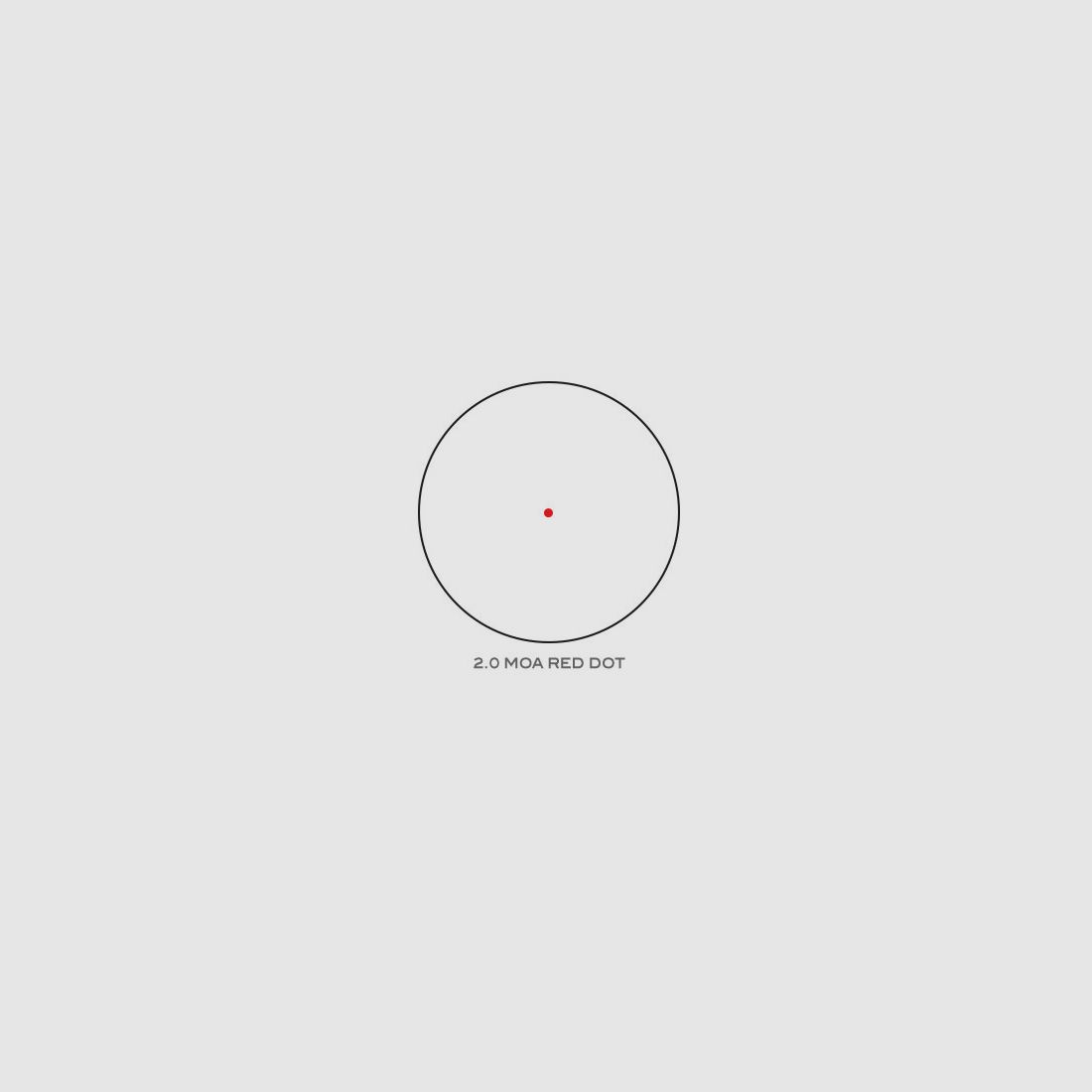 MRO Patrol 1x25 Dot 2.0MOA Red LED Black, image 2 sur 4