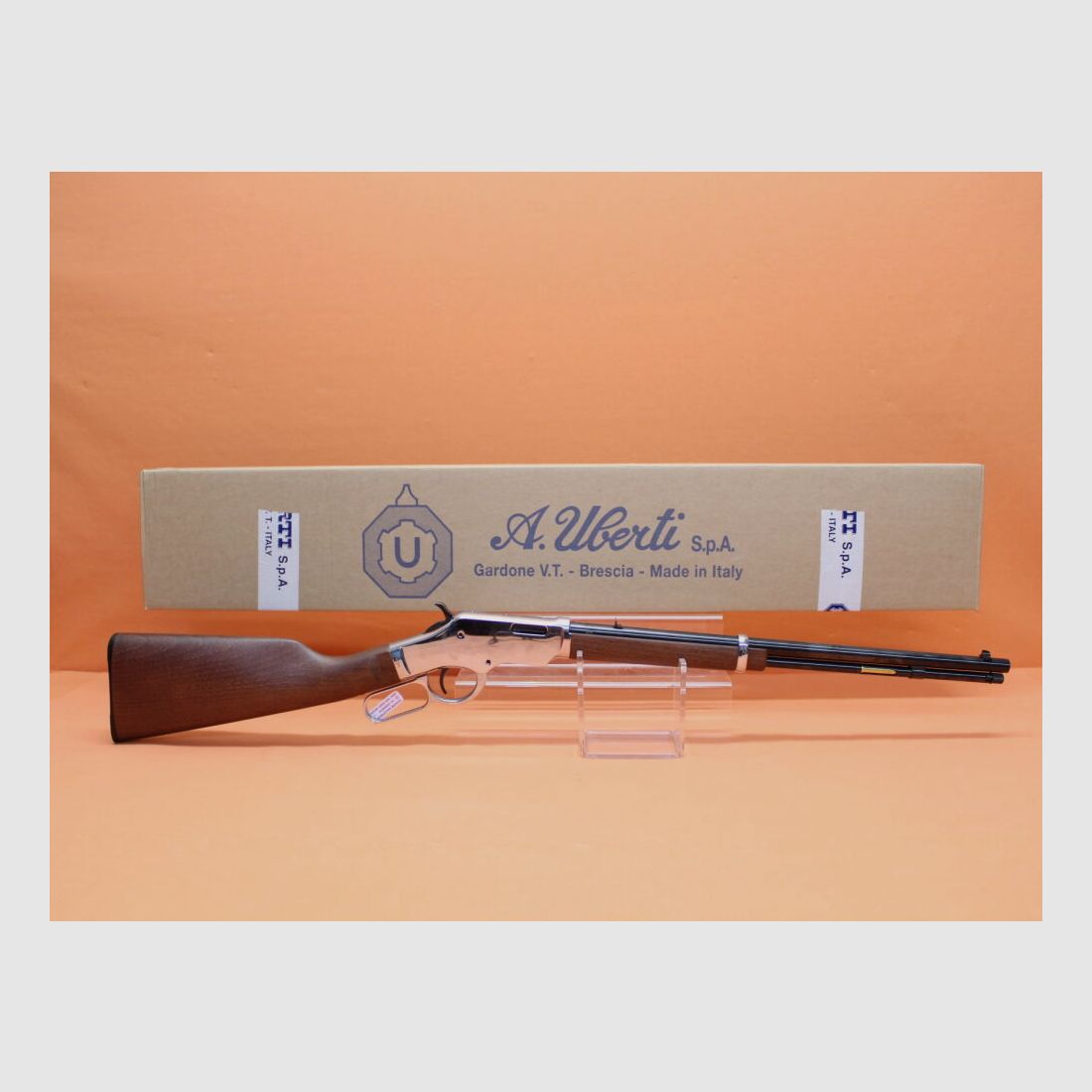 Uberti UhRep.Büchse .22lr Uberti 1887 Scout Carbine Silver Boy (Unterhebelrepetierbüchse) 19" Lauf