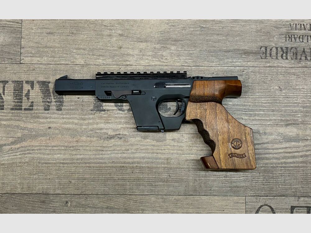 Walther RARITY rifle stock and interchangeable barrel or interchangeable system for GSP