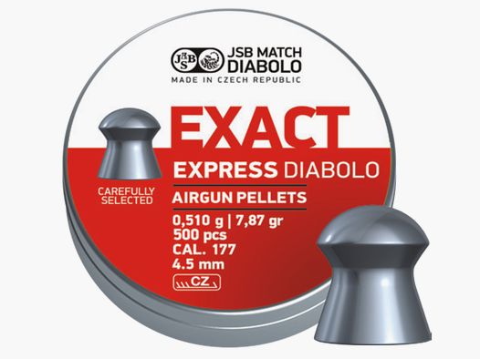 JSB Exact Express, Kal. 4,5mm, 0,51g,