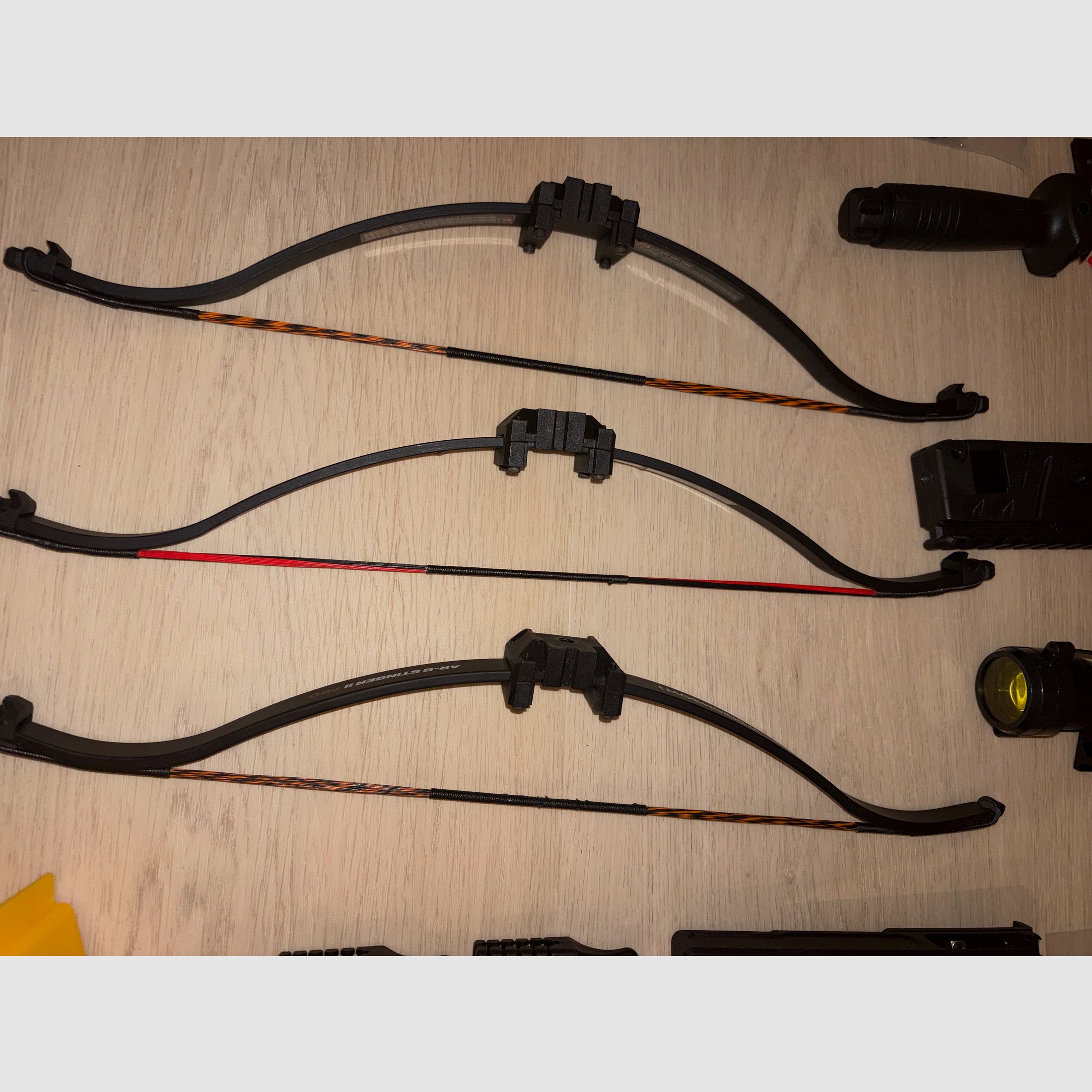 Steambow AR-6 Stinger II Tactical Complete Set | over 260 arrows | PRO Throwing Arm | like new