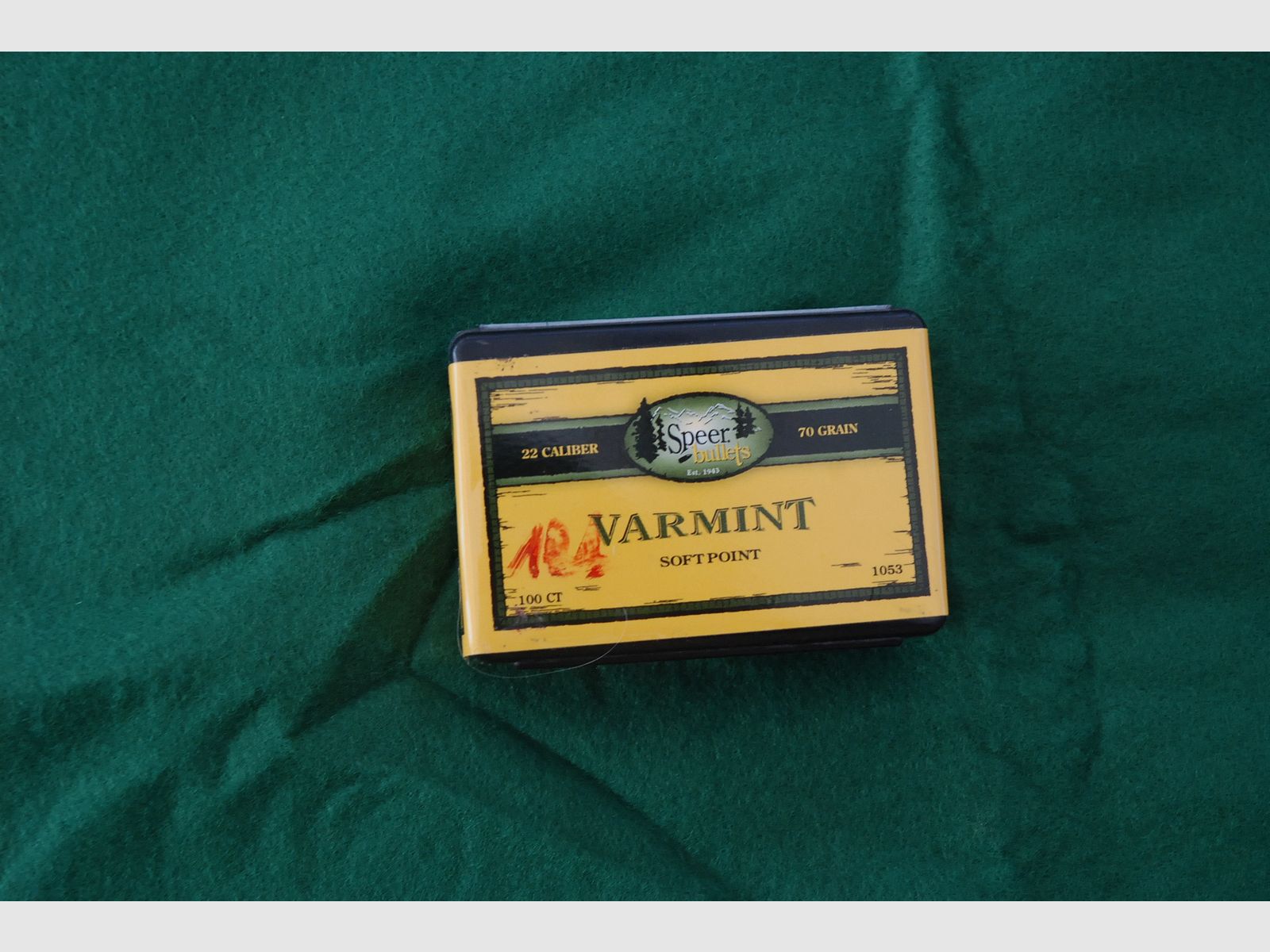 Bullets .224 / 5.6 mm 70 gr / 4.5 g Speer hollow point bullets 100 pieces