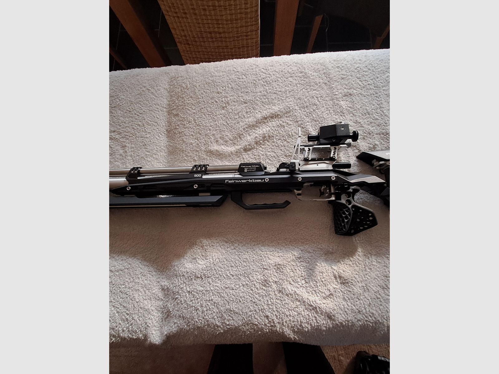 Air rifle, Feinwerkbau 900 Alu, condition like new!