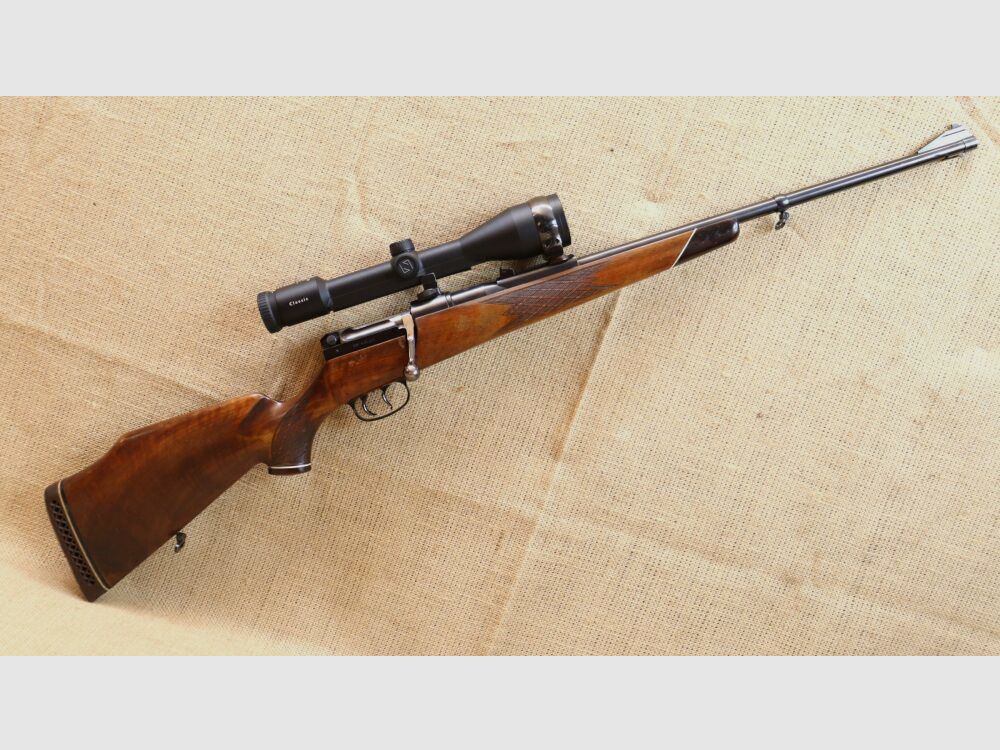 Mauser 66 met Zeiss 7x50 T, verlichte richtkruis 60 7x64