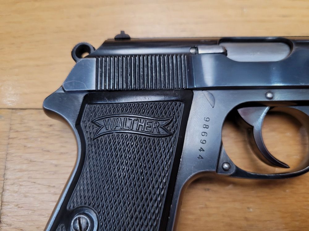 Bardzo piękny pistolet Walther PP – Rzadki kal. 22LR wyprodukowany przez Walther Zella-Mehlis – Broń z początku 1938 roku – Cywilna – Wspaniała oryginalna oksyda w 97% – Nowa lufa lustrzana – TBE +, zdjęcie 16 z 17