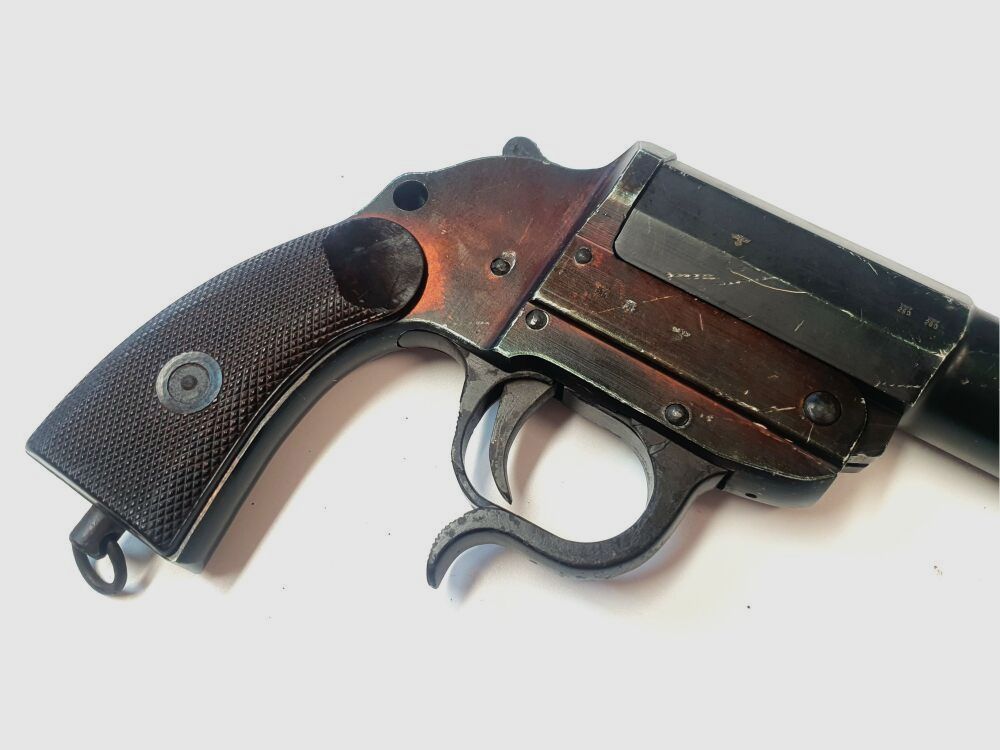 Erma Erfurt Signalpistole Erma Ayf WK2 mit Stempeln