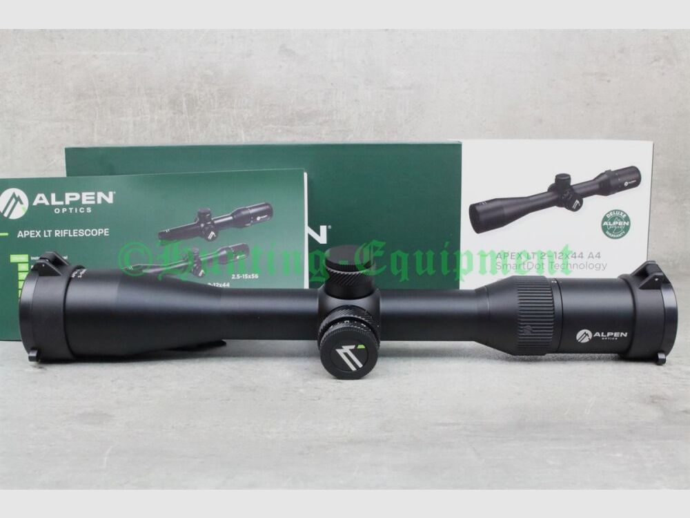 Alpen Optics Apex LT 2-12x44 A4 SmartDot