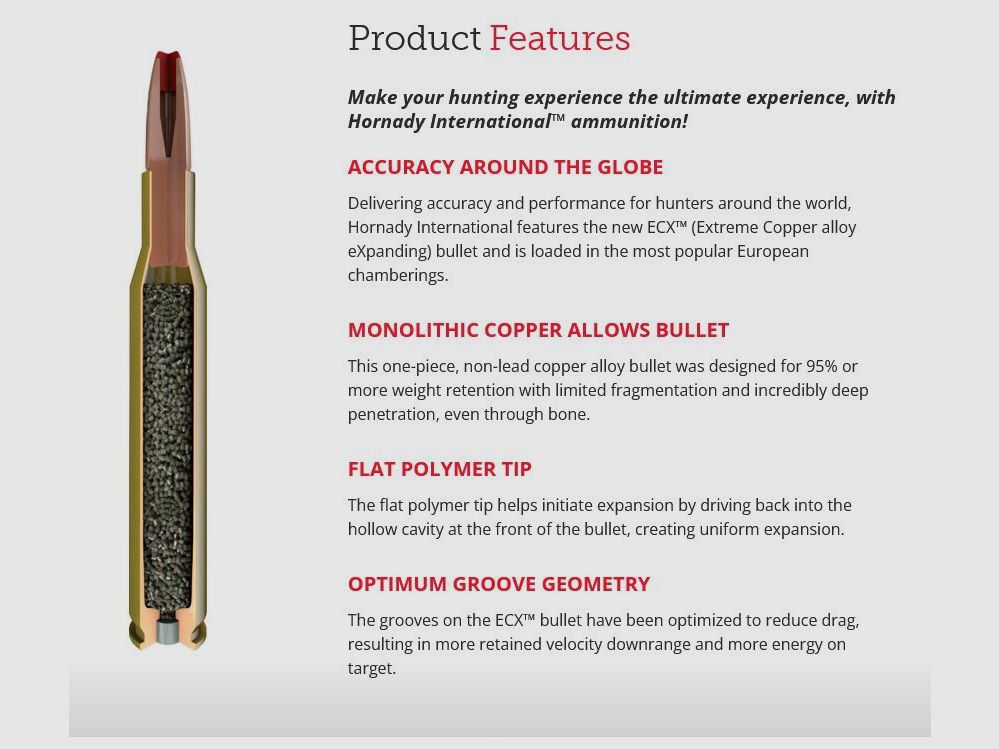 Hornady	 7x64 150GR EXC