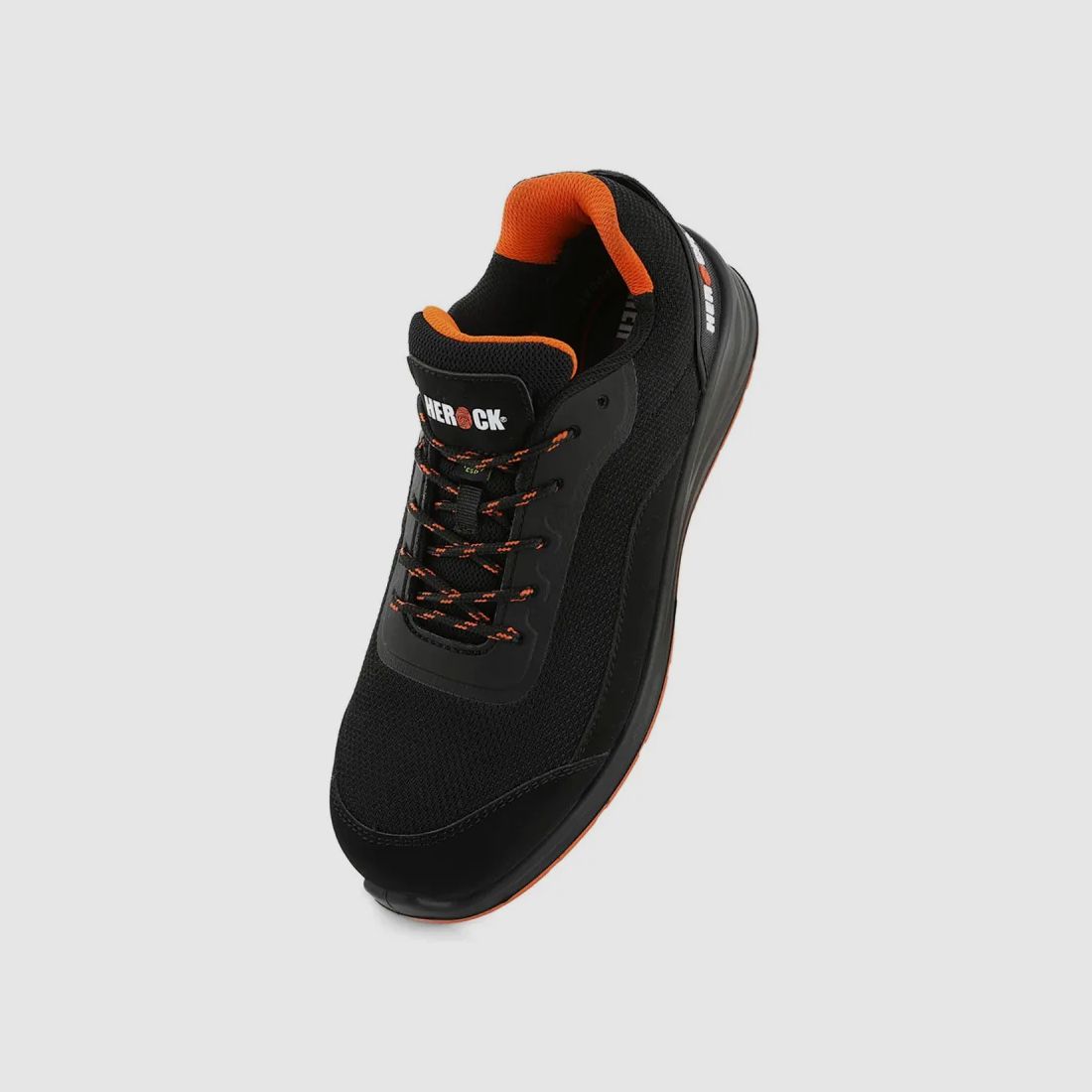 Chaussures de sécurité Leno - S1P SRC - Noir/Orange - Homme, image 8 sur 12