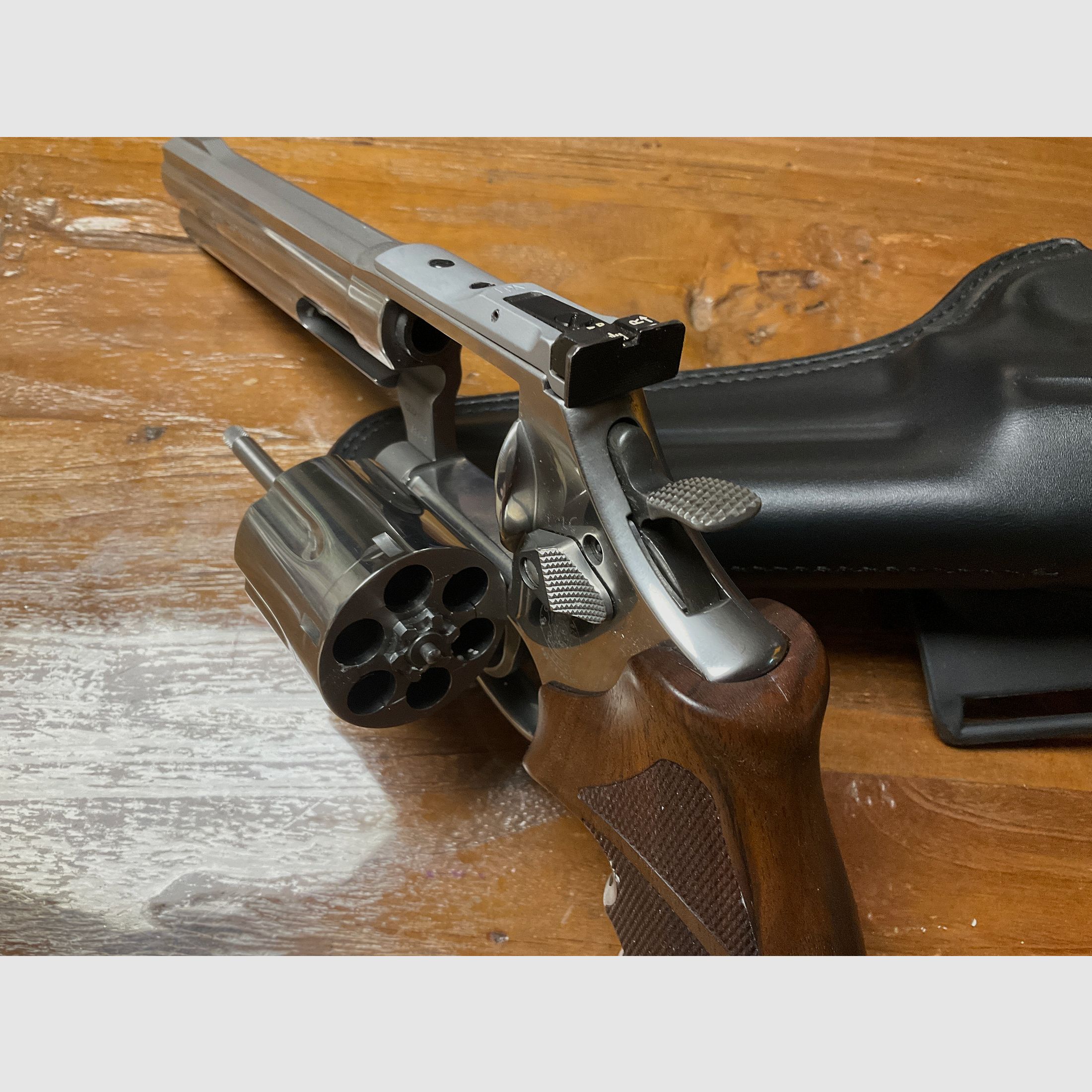 Smith & Wesson Revolver .357, Typ 686 Target Champion Deluxe