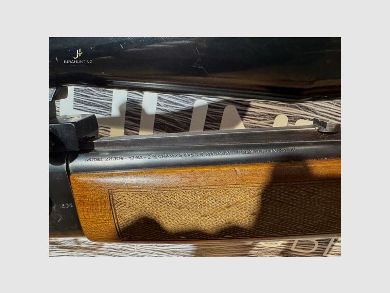Brünner BRNO ZH306; 5,6x50R Mag; 12/70; Doctor 3-12x56 Abs.4