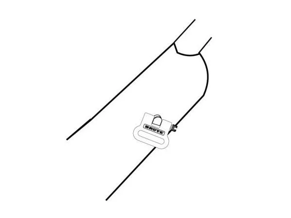 Sling swivels Outdoor Connection Brute 1" polymer (BRT-79200), image 3 of 4