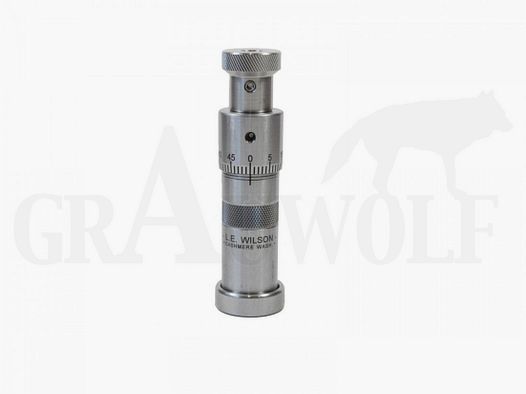 .338 Edge Wilson Matryca do ręcznego zestawu ze stali nierdzewnej z mikrometrem
