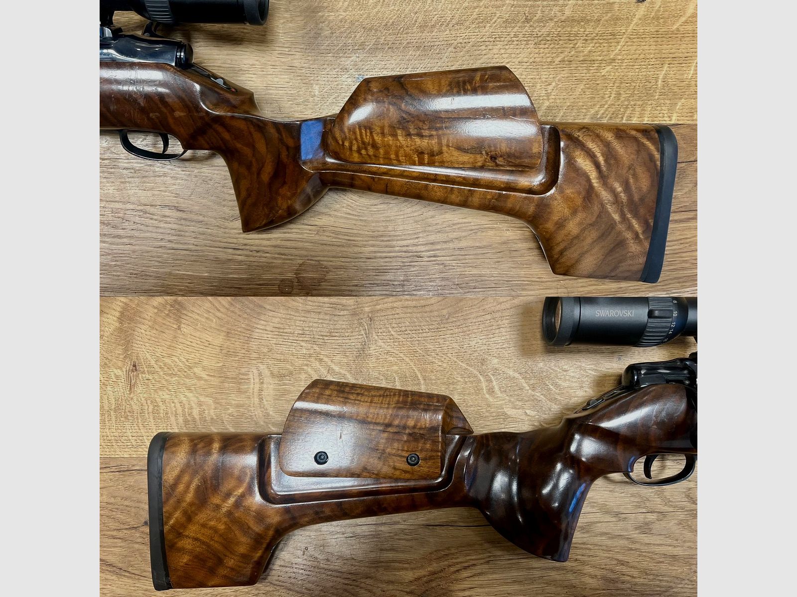 Sauer 80 Custom modificación con Swarovski Z8i Sauer 80 Custom con Swarovski Z8i