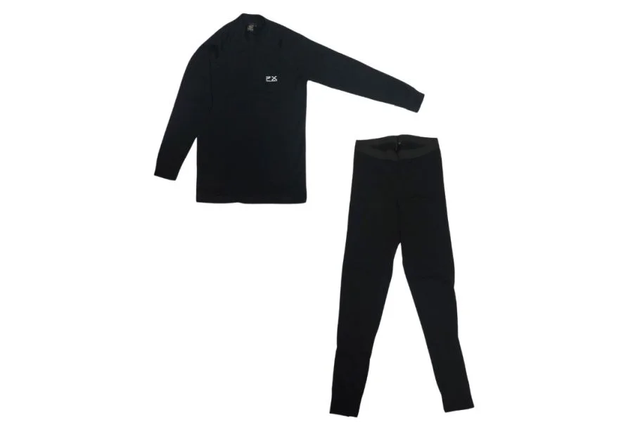 Polandex ropa interior térmica – conjunto negro, imagen 2 de 6