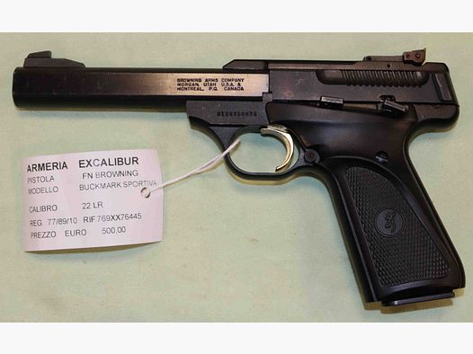FN Browning Buckmark Pistol Caliber 22 LR