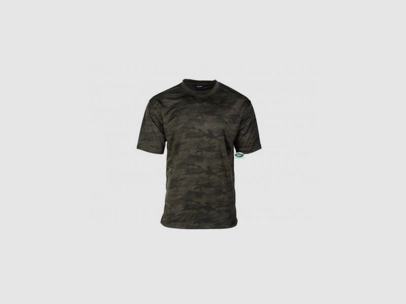MILSPEC T-Shirt Mesh Camo Woodland