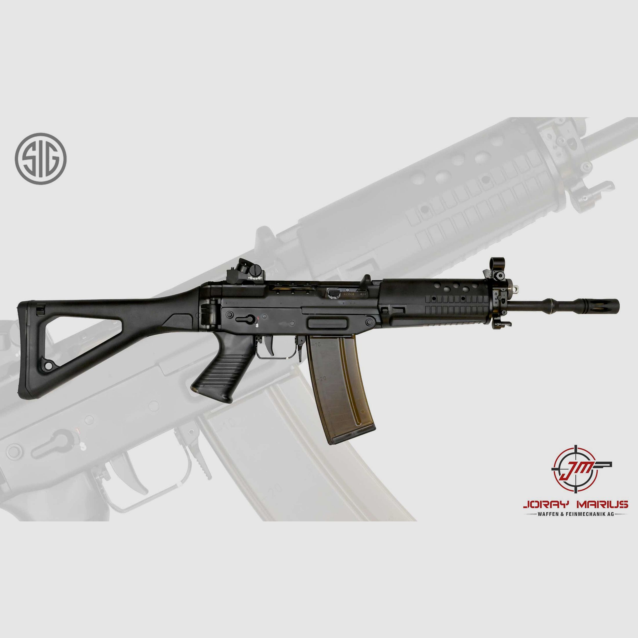 SIG SG553-1 LB Diopter Halbautomat 5.56 NATO Schwarz