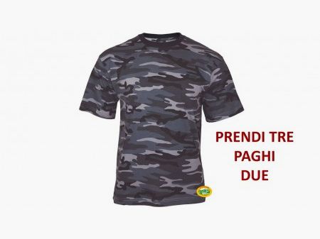 MILSPEC T-Shirt Dunkles Camouflage