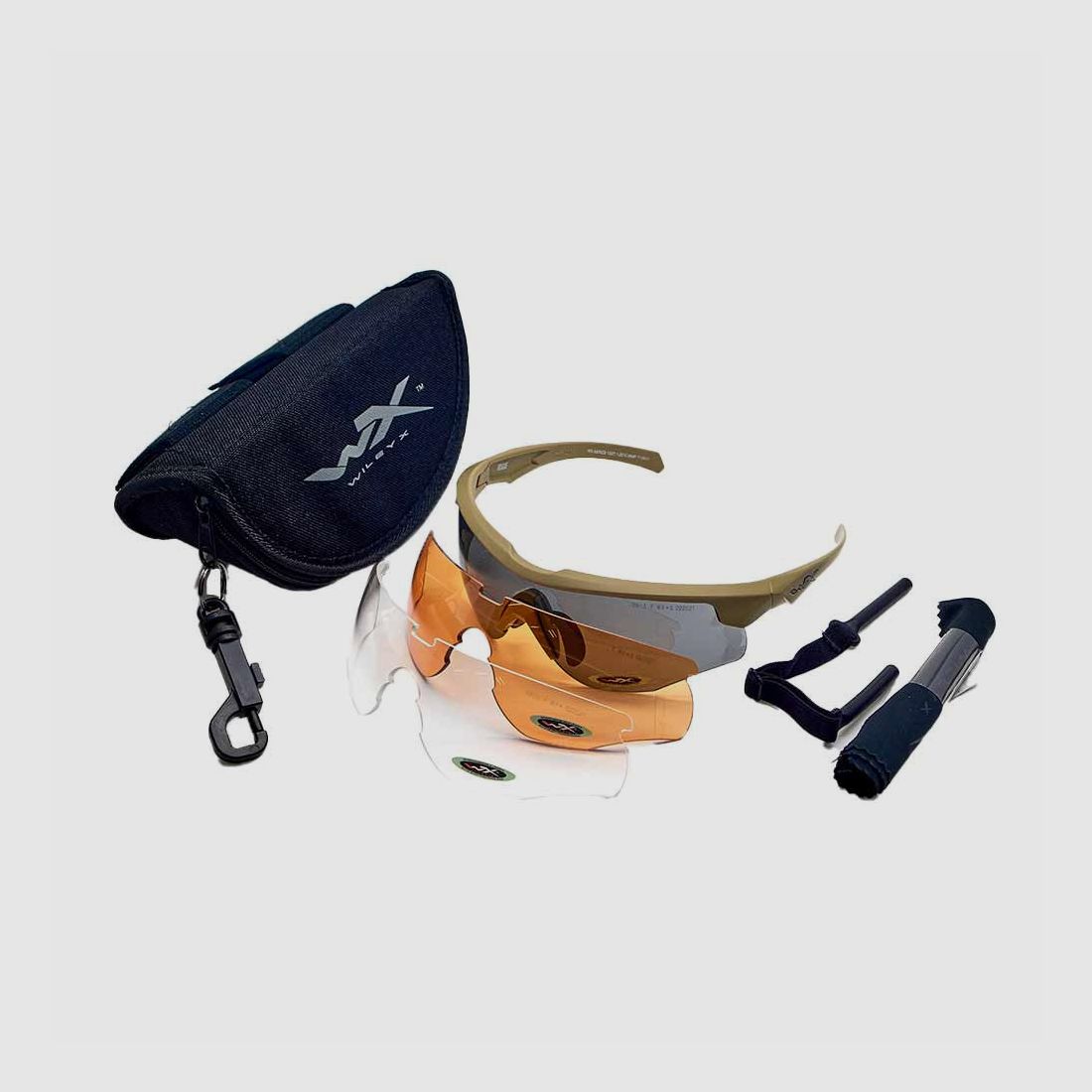 Wiley X 2862 ROGUE COMM Glasses with gray/transparent/bronze oxide frame, image 3 of 3