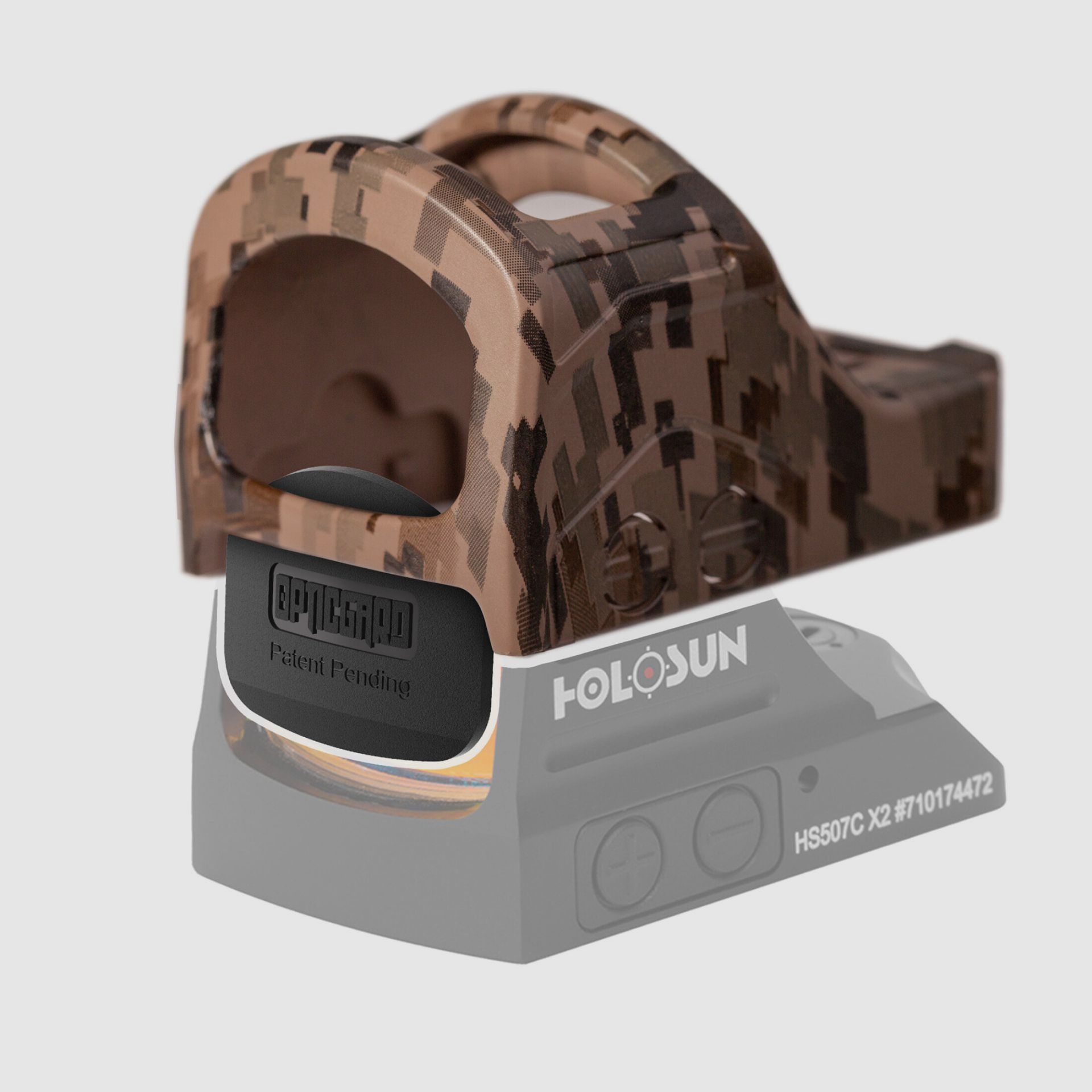 OPTICGARD - HOLOSUN SCS-MOS-GR - FDE Camo