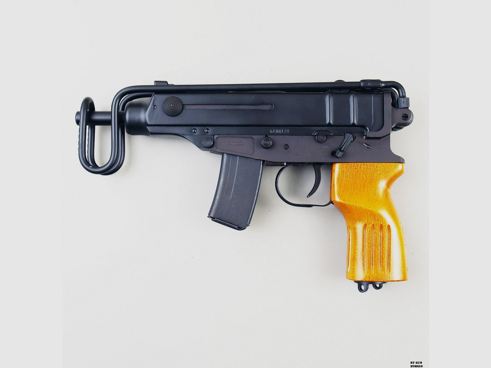 Pistola Czech Small Arms mod. VZ.61 “SKORPION” Cal 7,65 Br. matr. 6100121, immagine 1 di 13