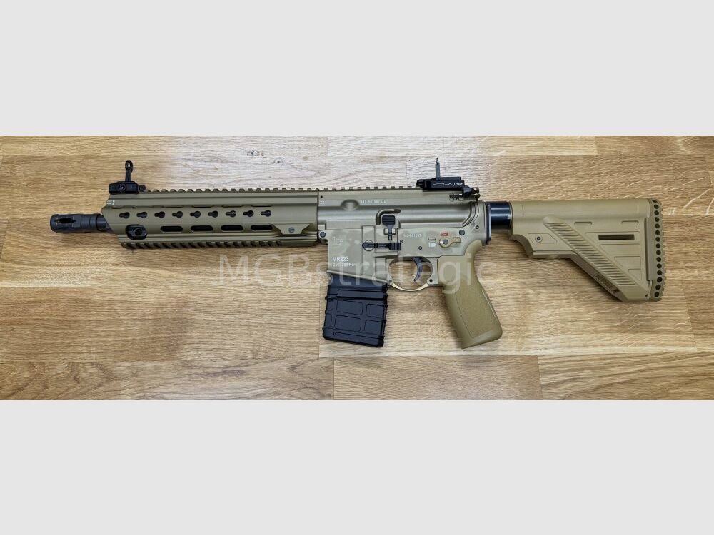 Heckler & Koch MR223 A3 Slim-Line 11" Lauf - halbautom. Büchse .223Rem Farbe sandfarben / Ral8000 - System HK416