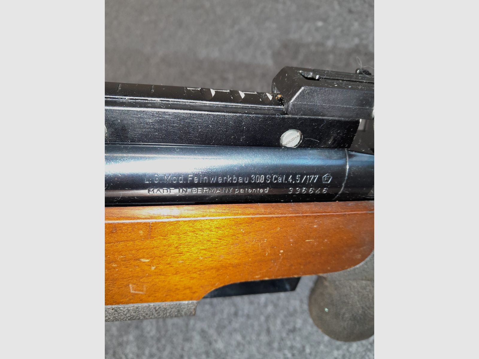 Feinwerkbau 300S rifle de aire, imagen 3 de 10